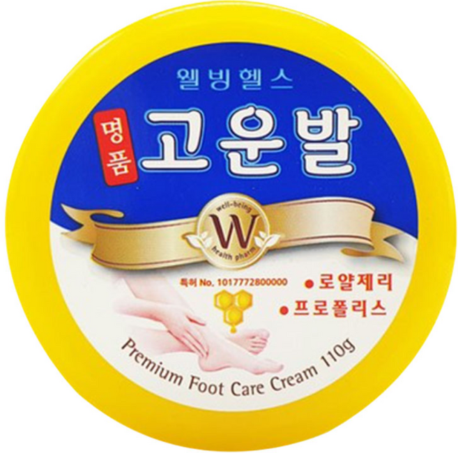 고운발 명품 크림, 1개입, 1개, 110g