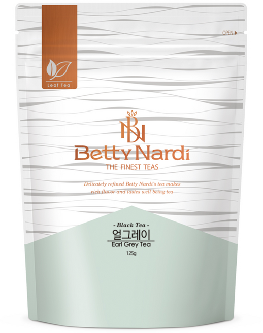 베티나르디 얼그레이 지퍼백, 125g, 1개, 1개입