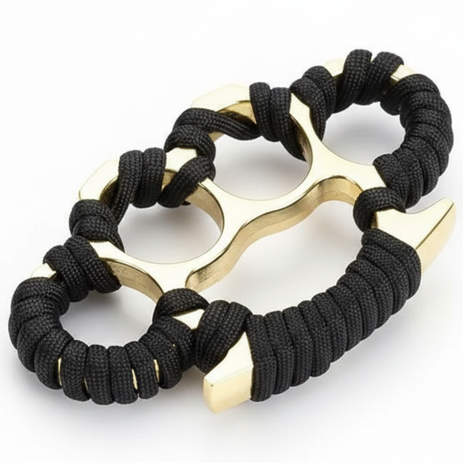 호신용 고강도 자기 방어 너클 간편 주먹 강화 안전 반지