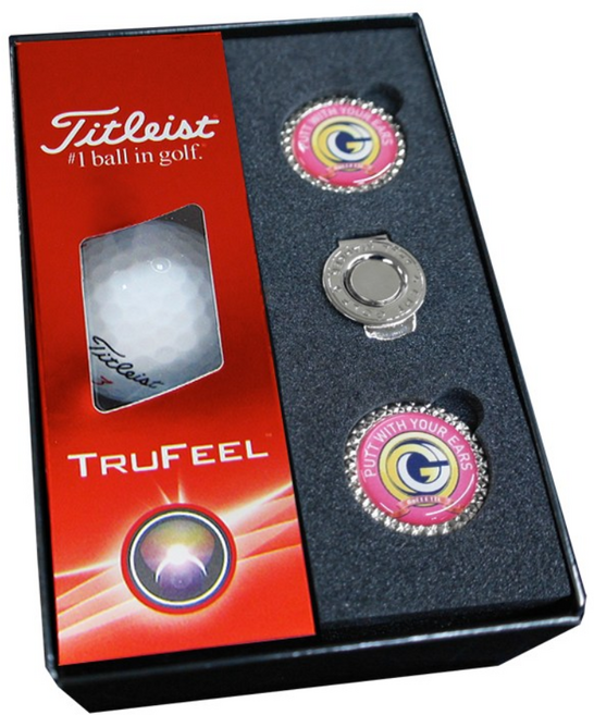 타이틀리스트 트루필3구 볼마커 골프공 선물 세트 홀인원기념품, 1개