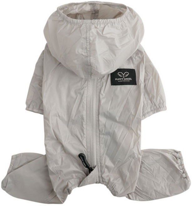 퍼피엔젤 여아용 반려동물 에어 커버롤 OW002, 32 그레이, 1개