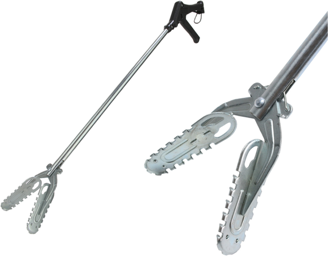 다용도 만능 집게 (신발정리 오물 쓰레기 청소용 휴지 숯 해루질), 2_3.파워크린집게100cm, 1개