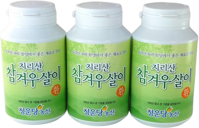 청운당농산 지리산 참 겨우살이환, 150g, 3개