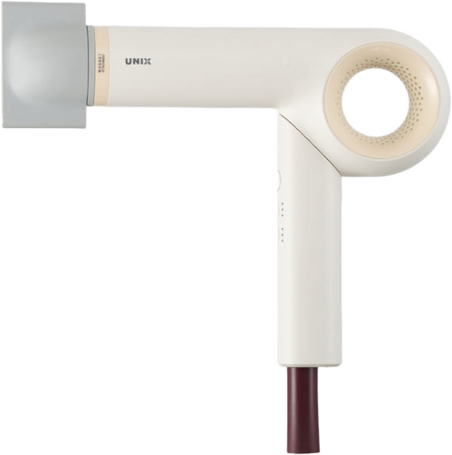 유닉스 디오 폴드 프리볼트 드라이기+배럴 세트 (해외여행 필수! BLDC 모터 강력 건조), 크림베이지