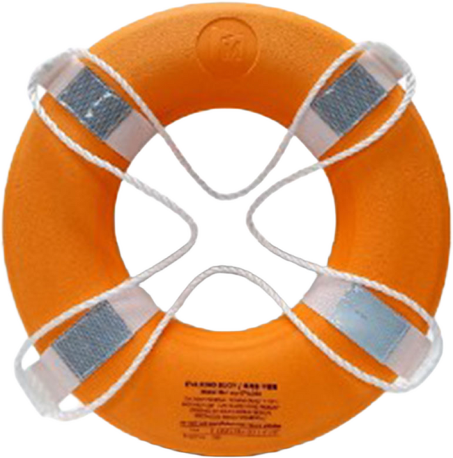 EVA 투척 구명환 주황색 / 링부이- 외경 51cm