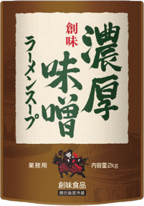 소미 농후미소 라멘스프 - 일본 라멘 육수 (된장맛 소스 된장국), 1개, 2kg