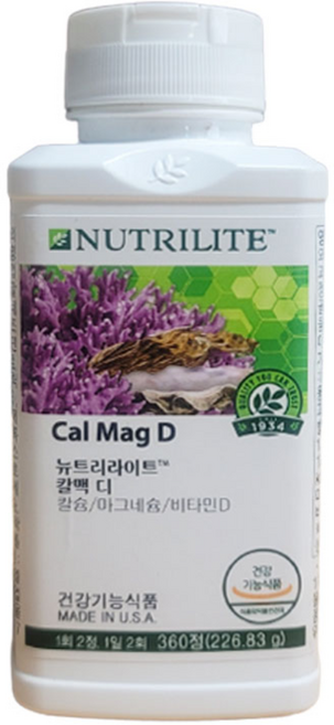 암웨이 칼맥 디 멀티비타민 무기질, 360정, 1개