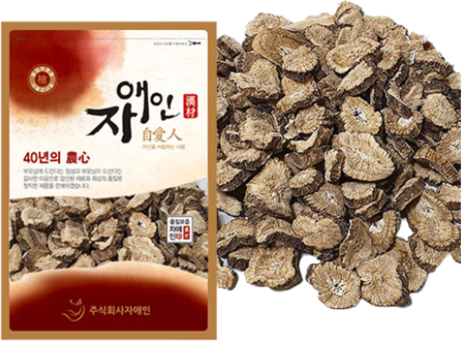 자애인 국산 말린 우엉 500g 볶지 않은 우엉의 맛 경북안동