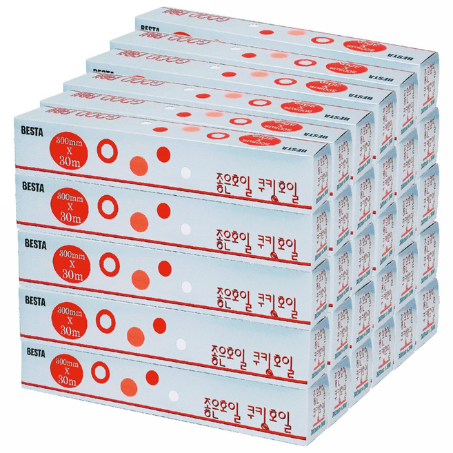 베스타 참좋은 쿠킹 호일, 30m, 30개
