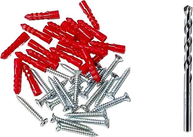 콘크리트 칼블럭 나사 피스 세트, 1세트