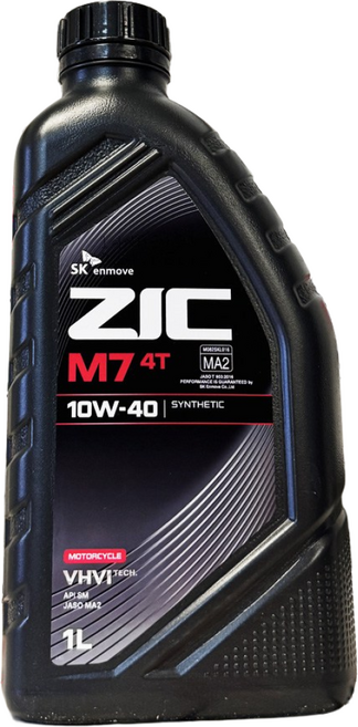 4행정 오토바이 오일 SK ZIC M7 4T 1L, 5개