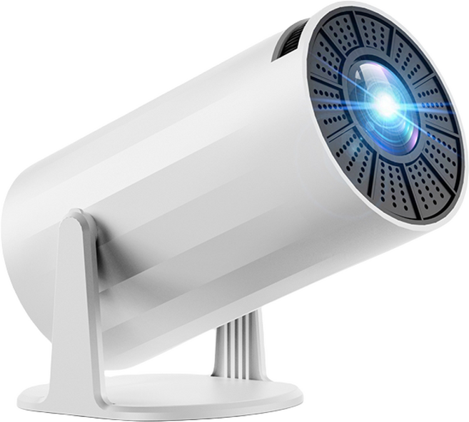 Touyinger HY300 PRO 휴대용 미니빔프로젝터 4k 안드로이드 11.0 가정용 홈시네마 캠핑용 스마트빔 한글지원, 추가상품없음, EU플러그