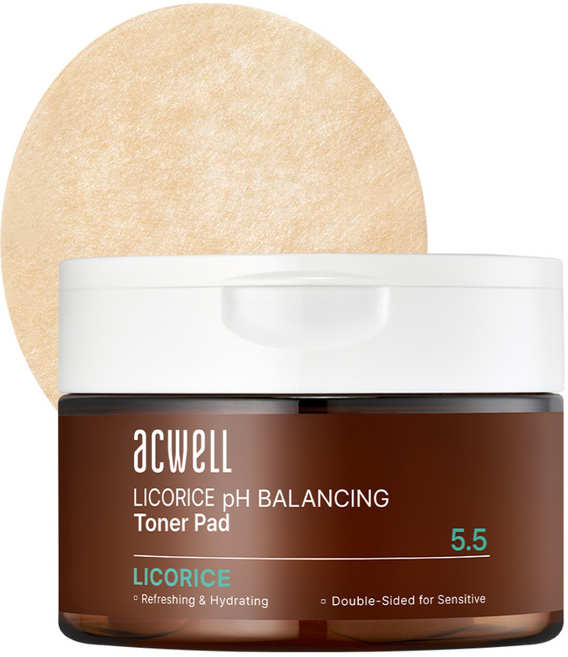 아크웰 감초수 피에이치 밸런싱 토너 패드 160ml, 70매입, 1개