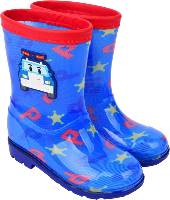 아동장화 로보카폴리 스타 장화 유아 어린이