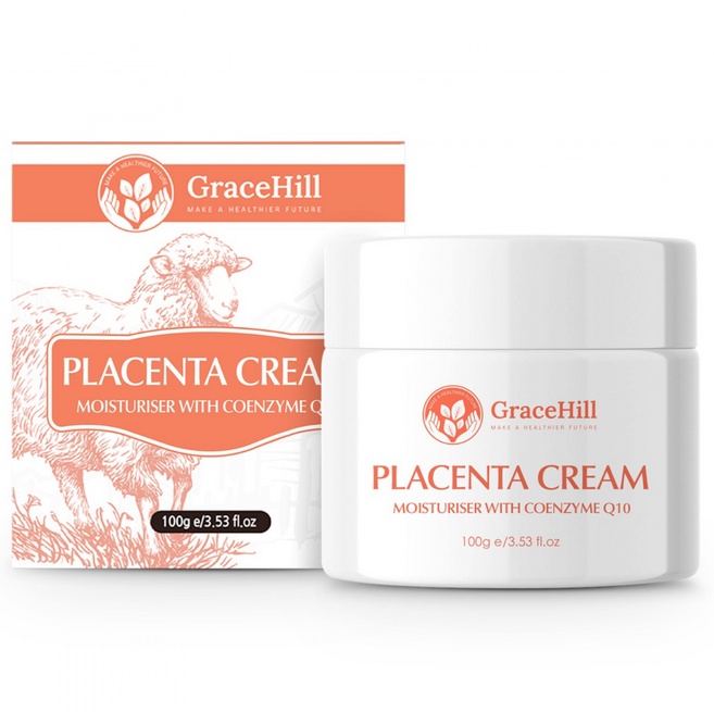 그레이스힐 호주산 플라센타 양태반 크림 / 모이스처 코엔자임큐텐, 3개, 100g