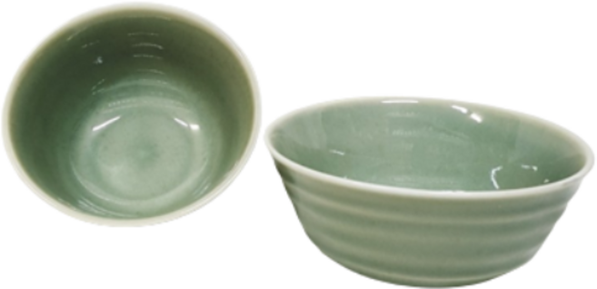 초여도예 밥. 국그릇-밥알이 붙지않고 실금이 가지않고 강해요., 밥그릇