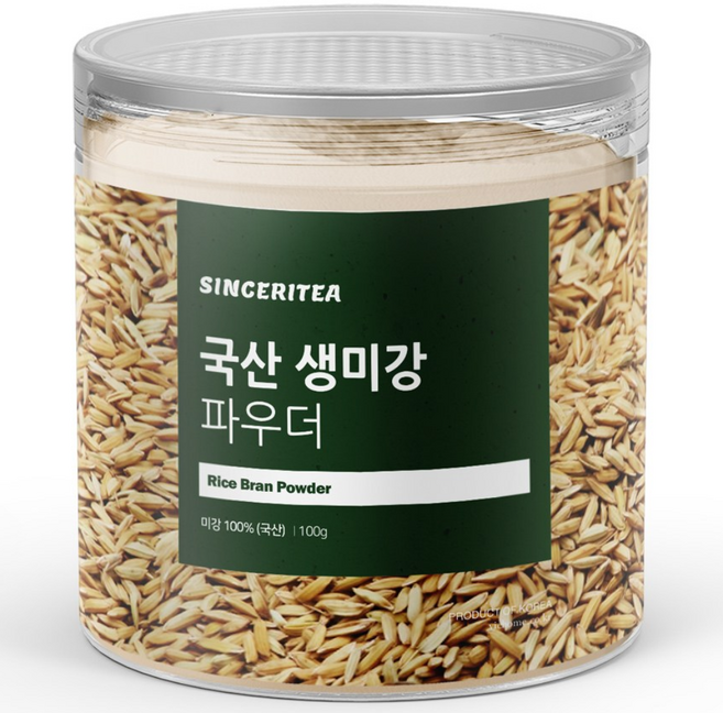 [특]신서리티 국산 미강 파우더 100g, 1개