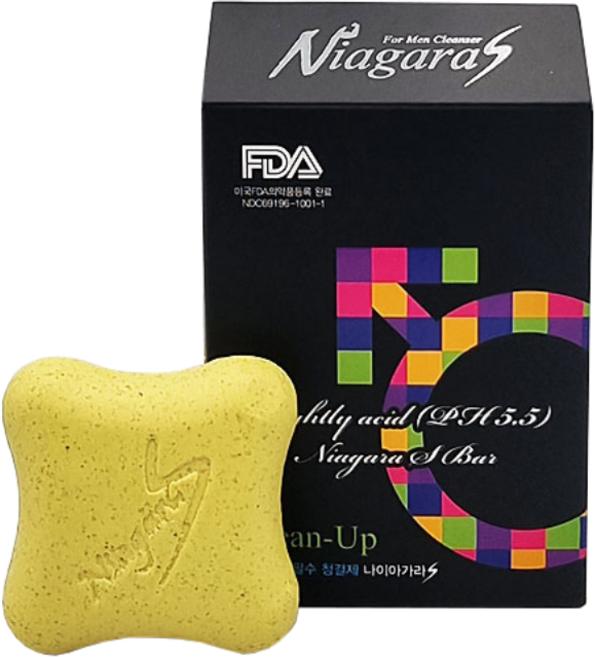 웰니스바디 나이아가라S 남성 청결제, 1개, 70g