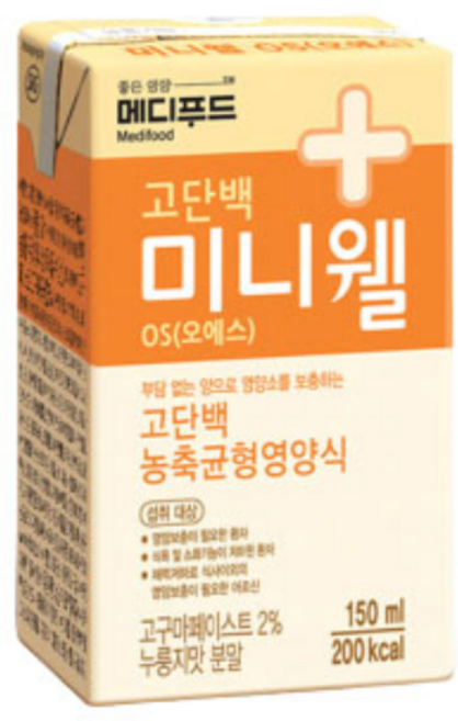메디푸드 미니웰 OS 누릉지맛, 150ml, 24개