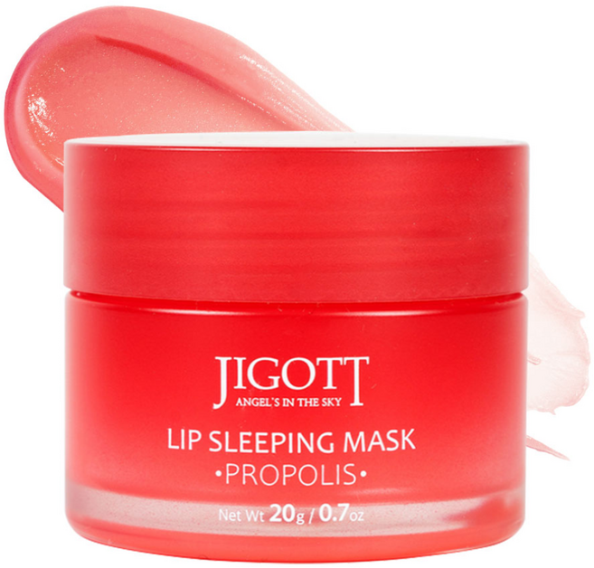 지고트 립 슬리핑 마스크팩 입술 바르는 수분 보습 케어, 1개, 20g, 프로폴리스