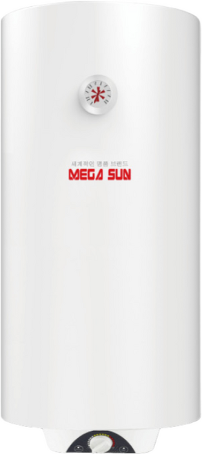 메가썬 전기온수기 100리터 하향식 벽걸이 100L, MSW-100BO