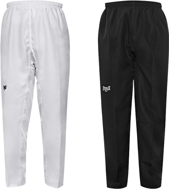 에버라스트 도복 바지 태권도 하의 단품 흰색 검정색 전연령용