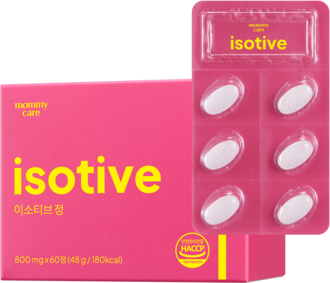 마미케어 피로회복 판토텐산 영양제 이소티브 정, 1개, 60정