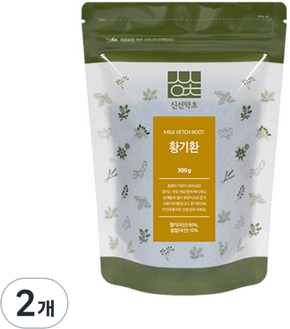 신선약초 황기환, 2개, 300g