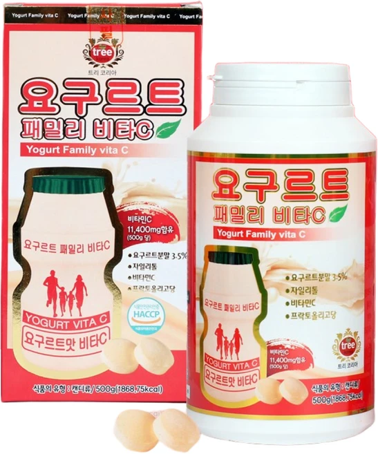 트리코리아 요구르트비타 330정 어린이비타민, 3개 - 쿠팡