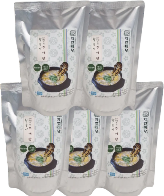 자연미당 추어탕 밀키트 남원 보양식, 5개, 500g