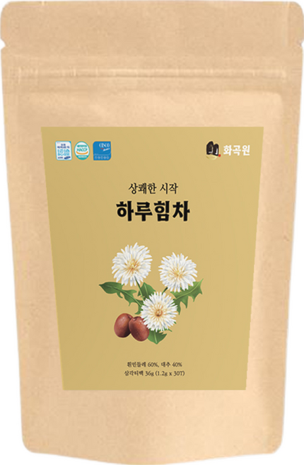 화곡원 하루힘차(국산 흰민들레 + 국산 대추), 1세트, 30개입, 1.2ml