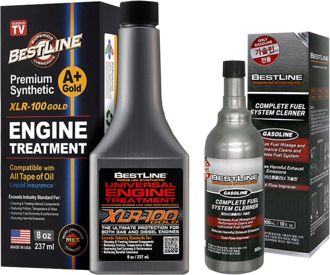 베스트라인 자동차 엔진코팅제 연료첨가제 연비절감 소음감소 디젤 가솔린, 디젤/경유, 1세트