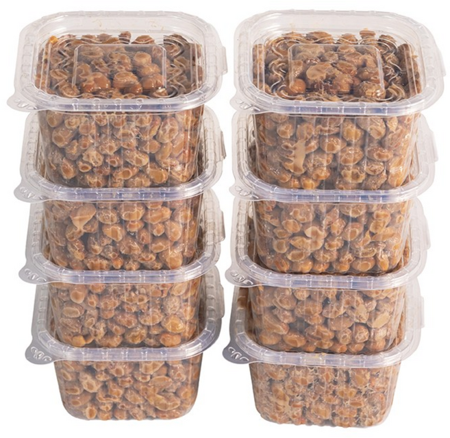 고집스런 맛 뿔당골 무염 생청국장 1.1kg(140*8개), 140g, 8개