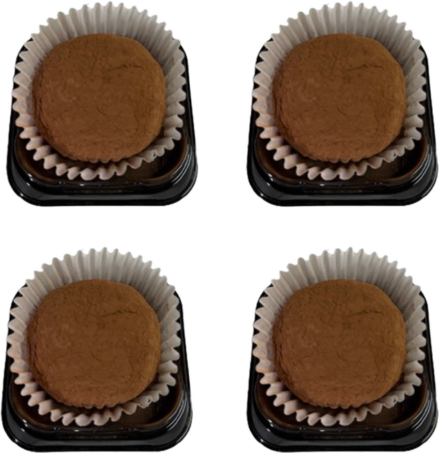 가치삼 리얼 코코아 두바이 쫀득 쿠키 두쫀쿠, 4개, 45g