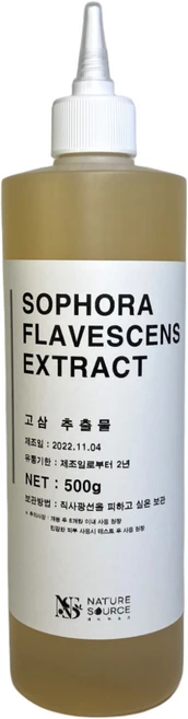 네이처소스 무방부제 고삼 추출물 원액, 150g, 1개 - 쿠팡