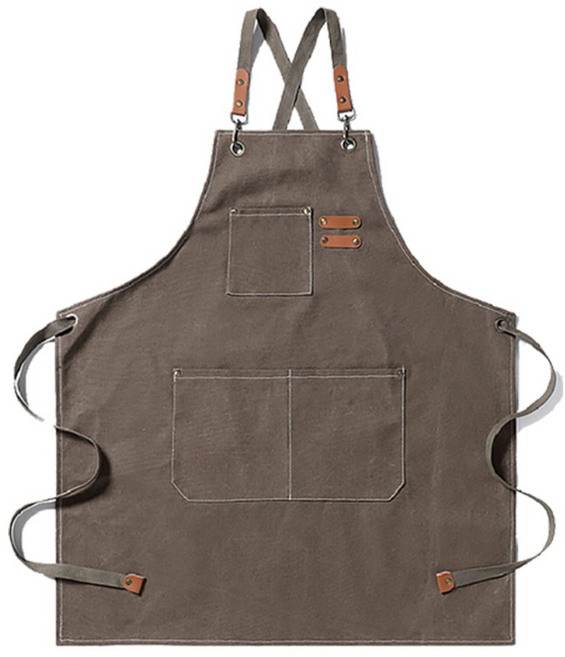 아워리빙 캔버스재질 마스터 앞치마, 4_밀크초코