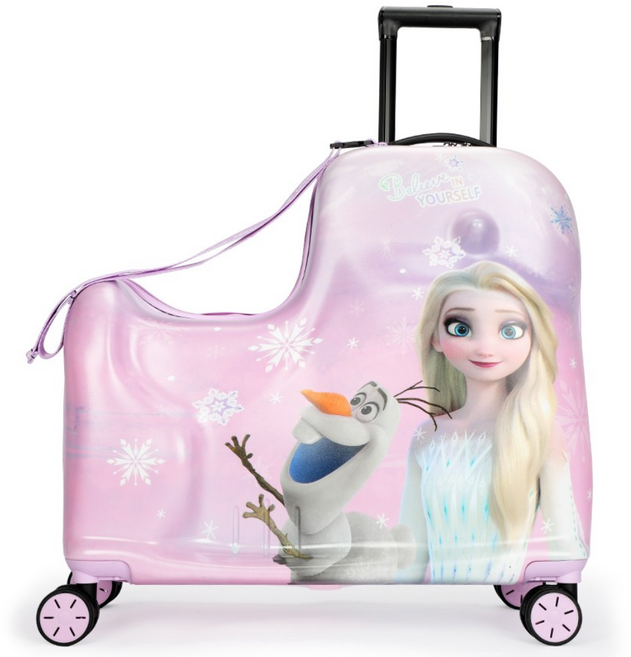 디즈니 [정품] 겨울왕국 라이드 캐리어 24인치