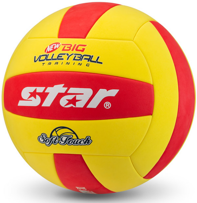 스타 뉴 빅발리볼 빅사이즈 배구공 학교체육, 1개