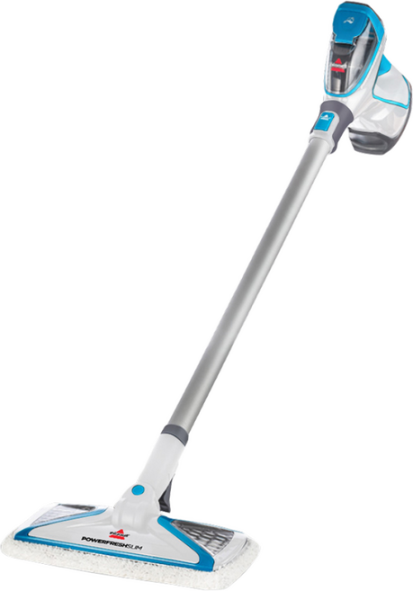 비쎌 슬림 스팀청소기 DAILY2 패키지 (화이트블루+정품걸레8P+거치대), 단품, 단품