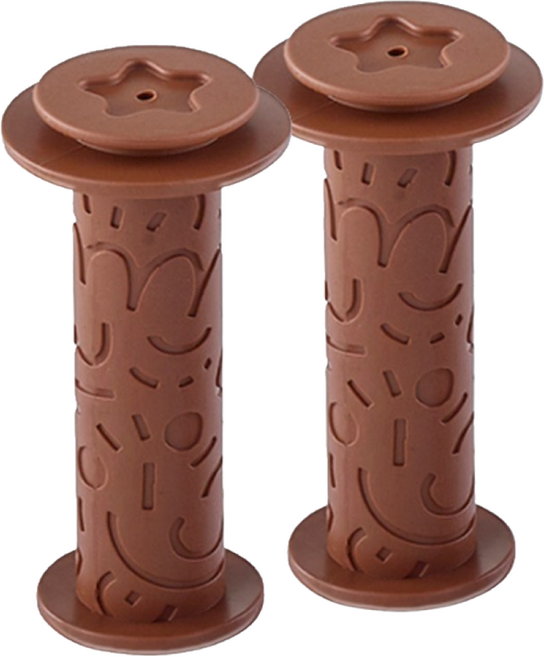 2025 삼천리 자전거 SHG112 아동 어린이자전거 손잡이 핸들그립 좌우세트, 브라운