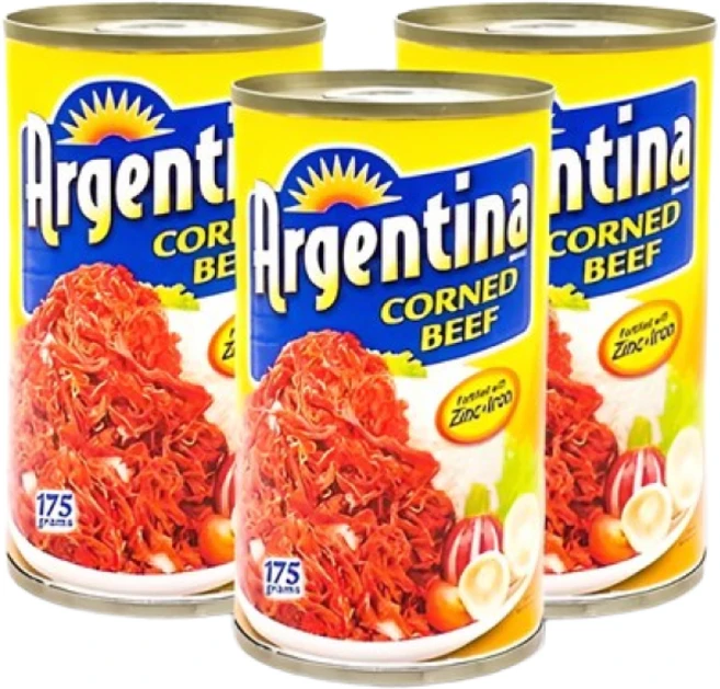 Argentina Corned Beef 175g 아르젠티나 콘드 비프, 3개 - 쿠팡