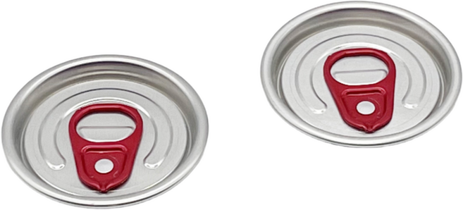 유캔 캔시머용 테이크아웃 캔뚜껑(202/EOE/풀오픈캡) 레드 500개