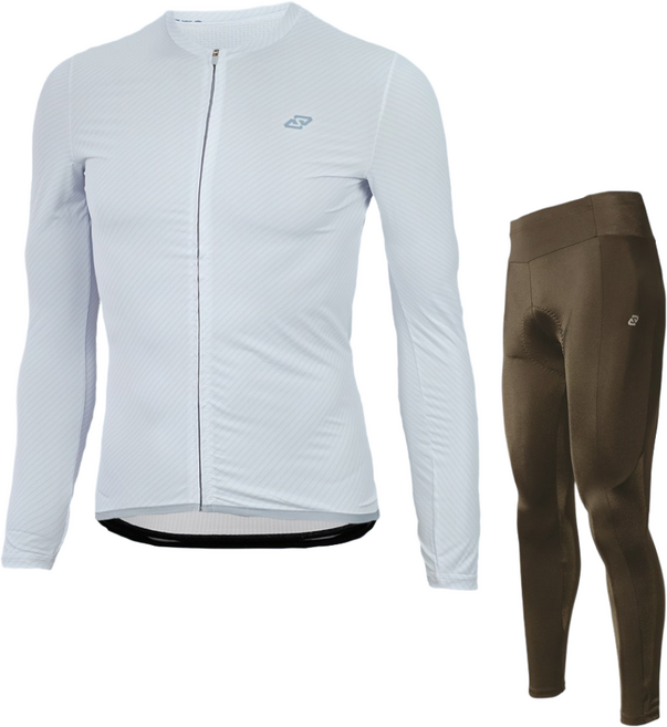자전거 긴팔 저지 세트 봄여름 사이클복 통기성 흡습속건 라이딩 의류