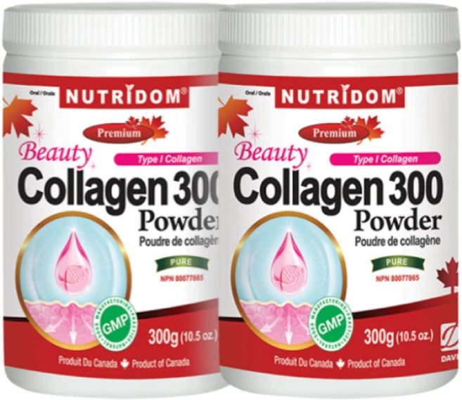 (2팩 할인) 뉴트리돔 뷰티 콜라겐 분말 파우더 300g 소콜라겐 피부건강 N204, 2개 - 쿠팡
