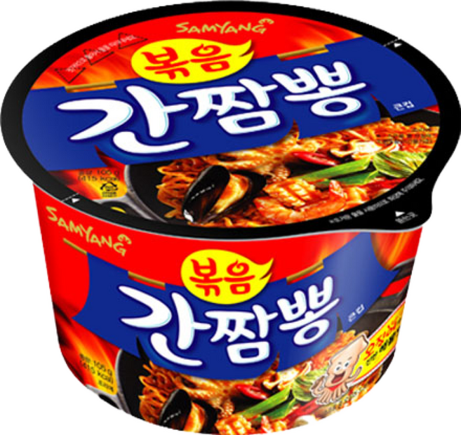삼양 큰컵라면 4종, 6개
