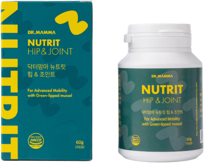 [공식몰]닥터맘마 뉴트릿 영양제 강아지 고양이 1개월분 60g, 1개