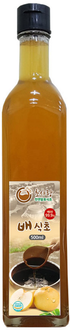 초사랑 배식초 500ml 초모식초 천연발효식초 과일식초 천연식초 생산자직접판매, 1개