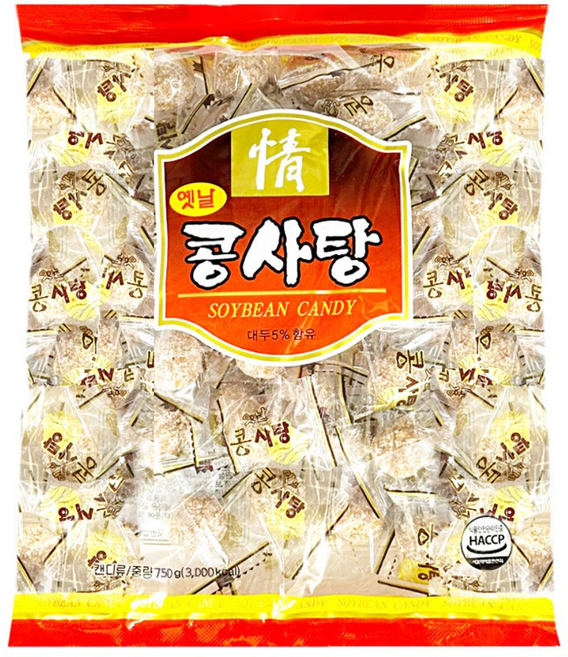 콩사탕 동아제과 750g, 8개