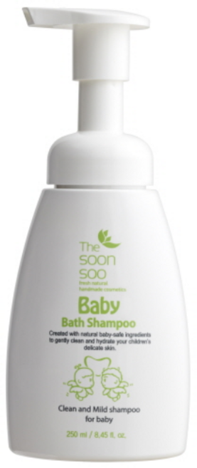 더순수 베이비 아기 바스 샴푸 250ml, 1개