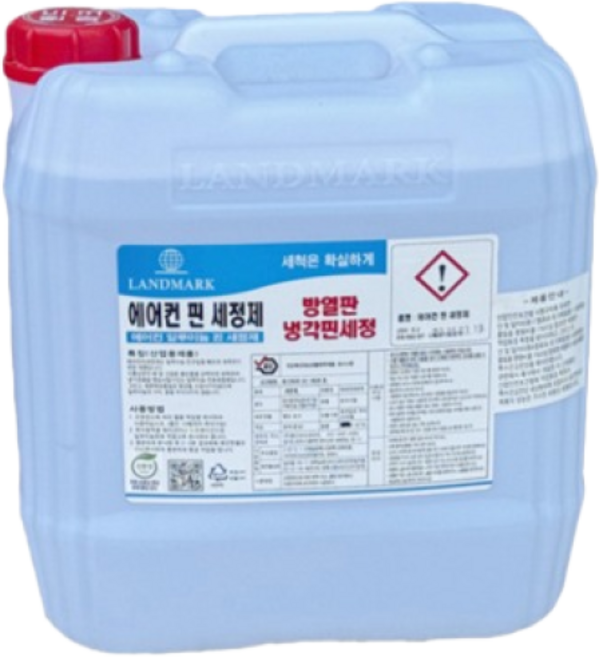 에어컨핀 세정제 18.75L 냉각핀 알루미늄 방열판 세척, 1개